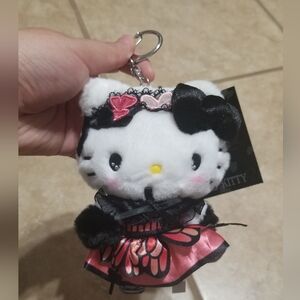 Sanrio Butterfly Hello Kitty Mascot Keychain Bag Charm Plush